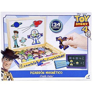 Paquete Toy Story 4 Pizarrón Magnético y Dominó